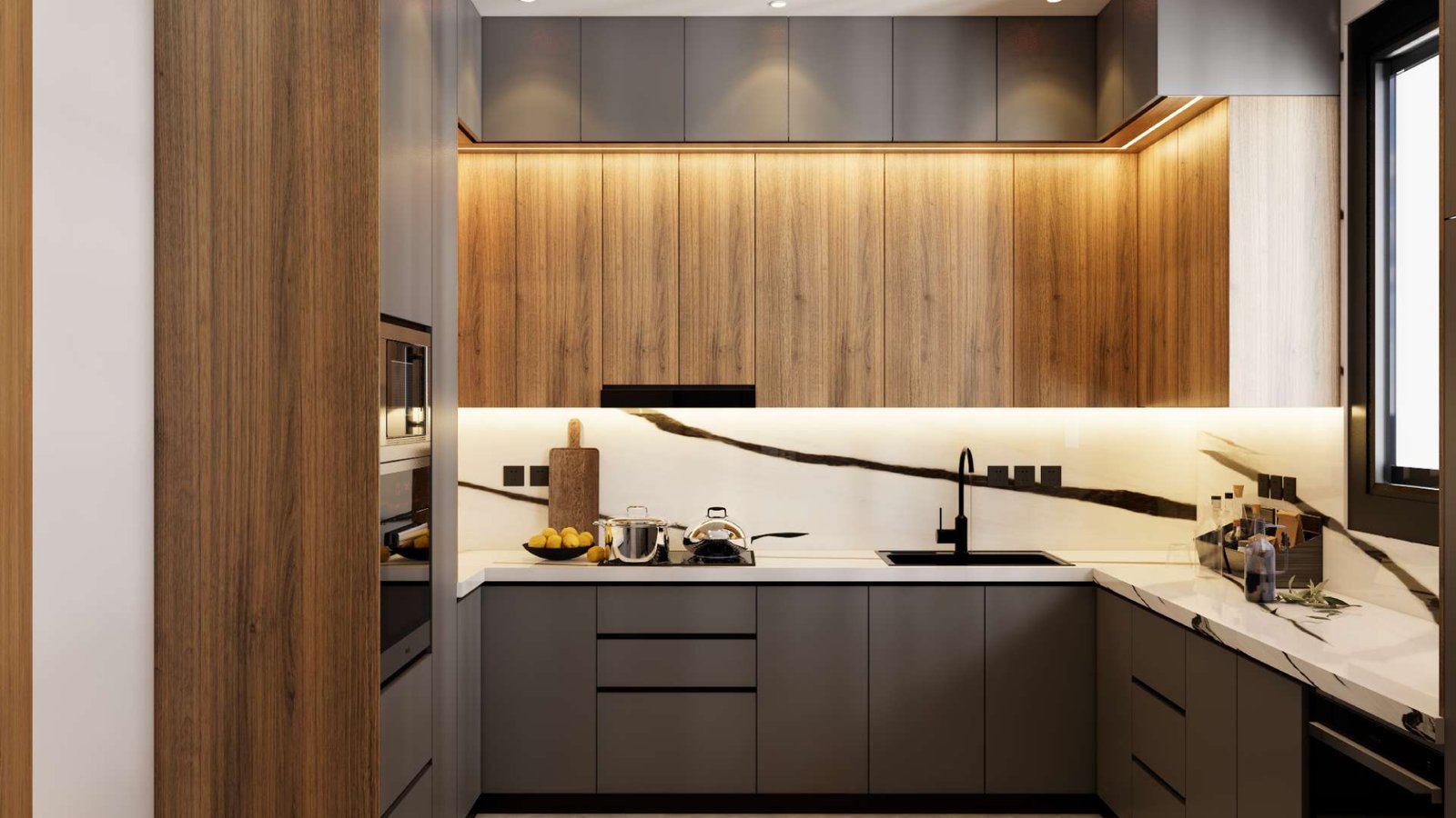 تصميم مطبخ عصري 3